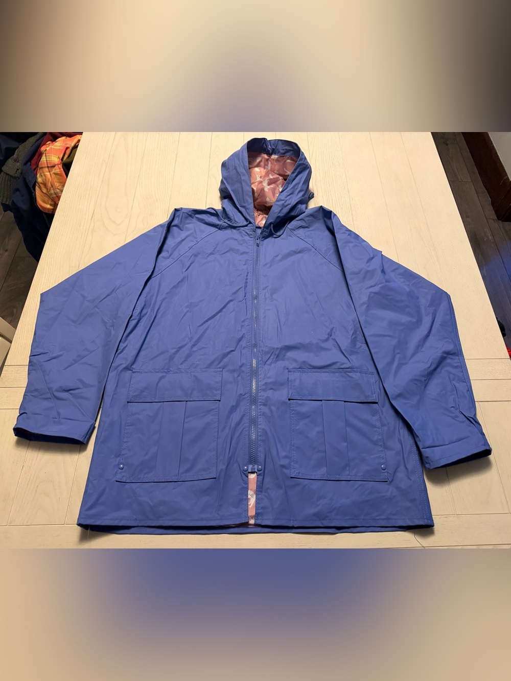 90s vintage raincoat